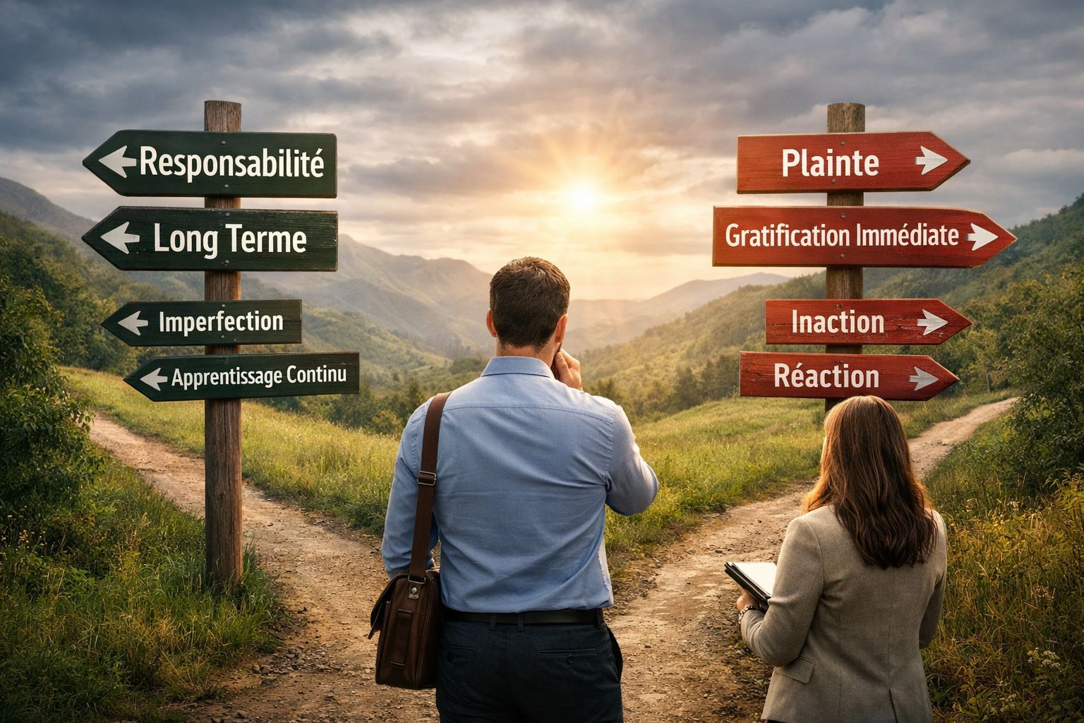 Entreprendre dans la formation et durer, implique des prises de décision fortes