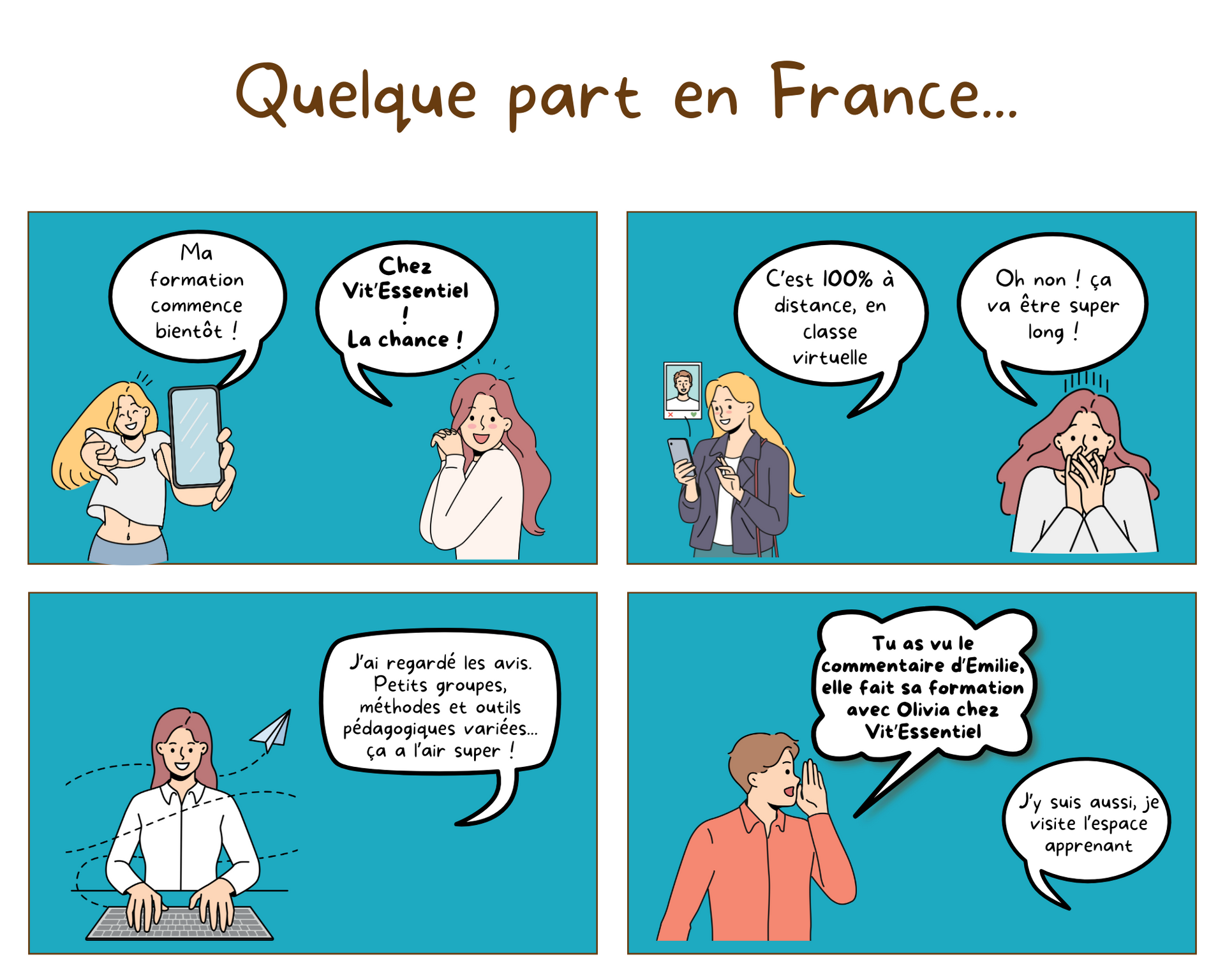 Le livret d'accueil en formation