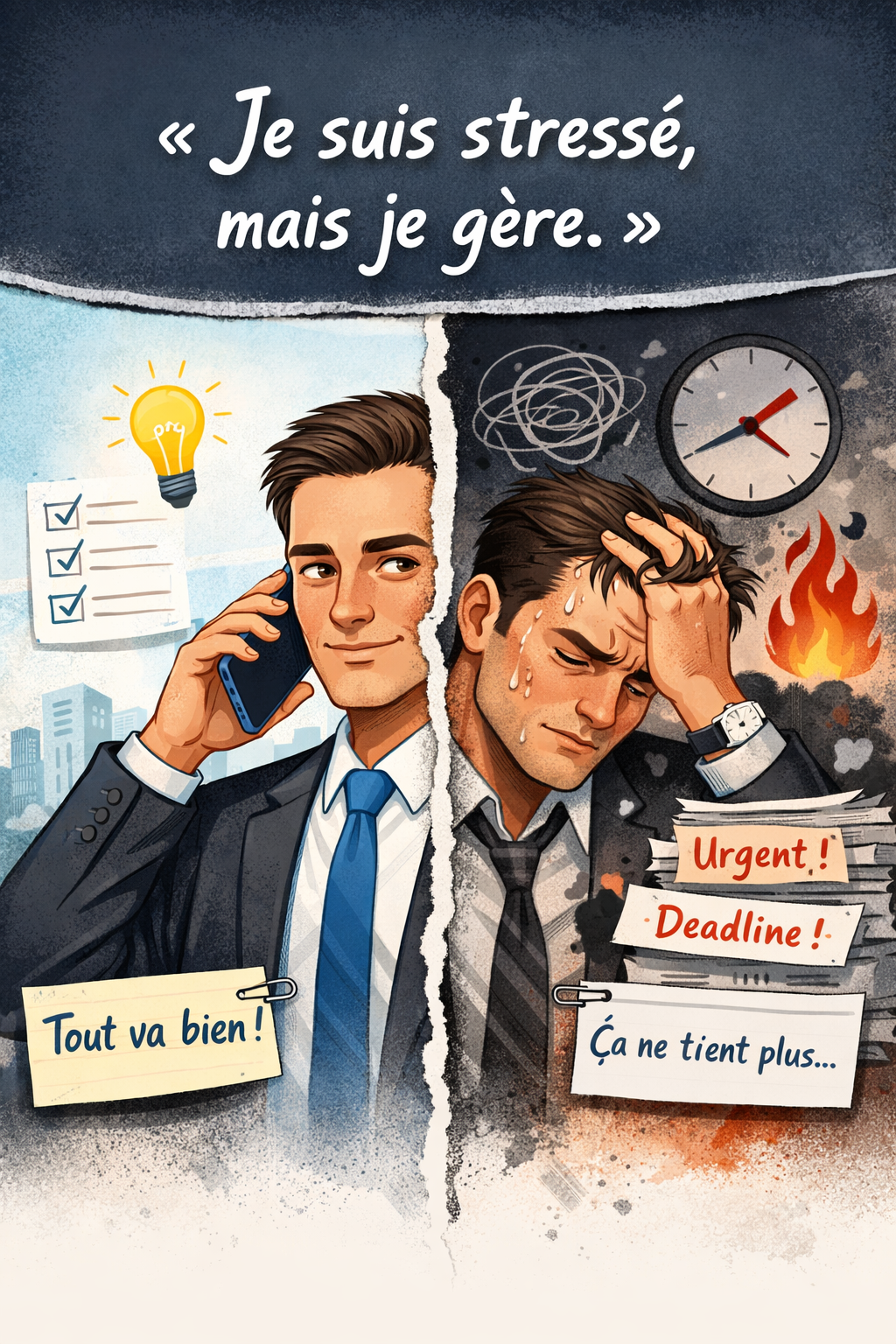 A l'extérieur je gère, mais peut-être pas à l'intérieur