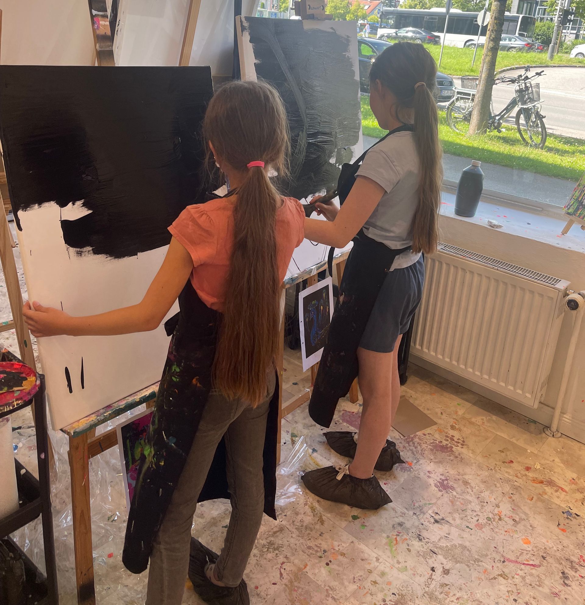 bei Aufpreis auch große Leinwand möglich