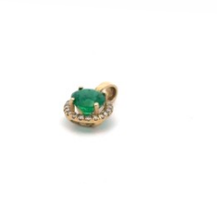 0.80ct African Emeralds | Custom Gemstone Jewelry by David Porter Jewelry