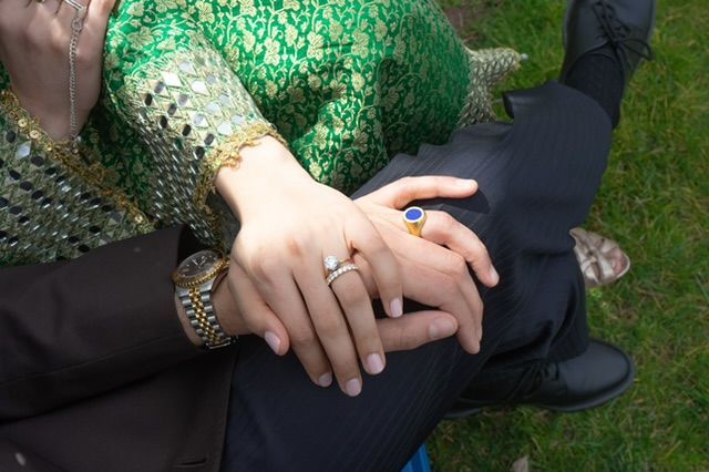 Photo Credit to our customers who ordered their wedding rings from us. Gold or Silver? A Guide to Choosing Jewelry Based on Your Skin Tone by David Porter Jewelry