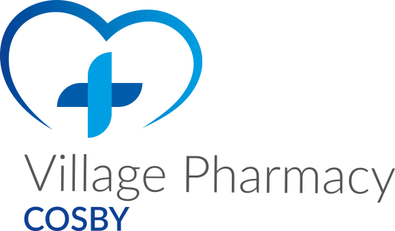 Village pharmacy Cosby logo