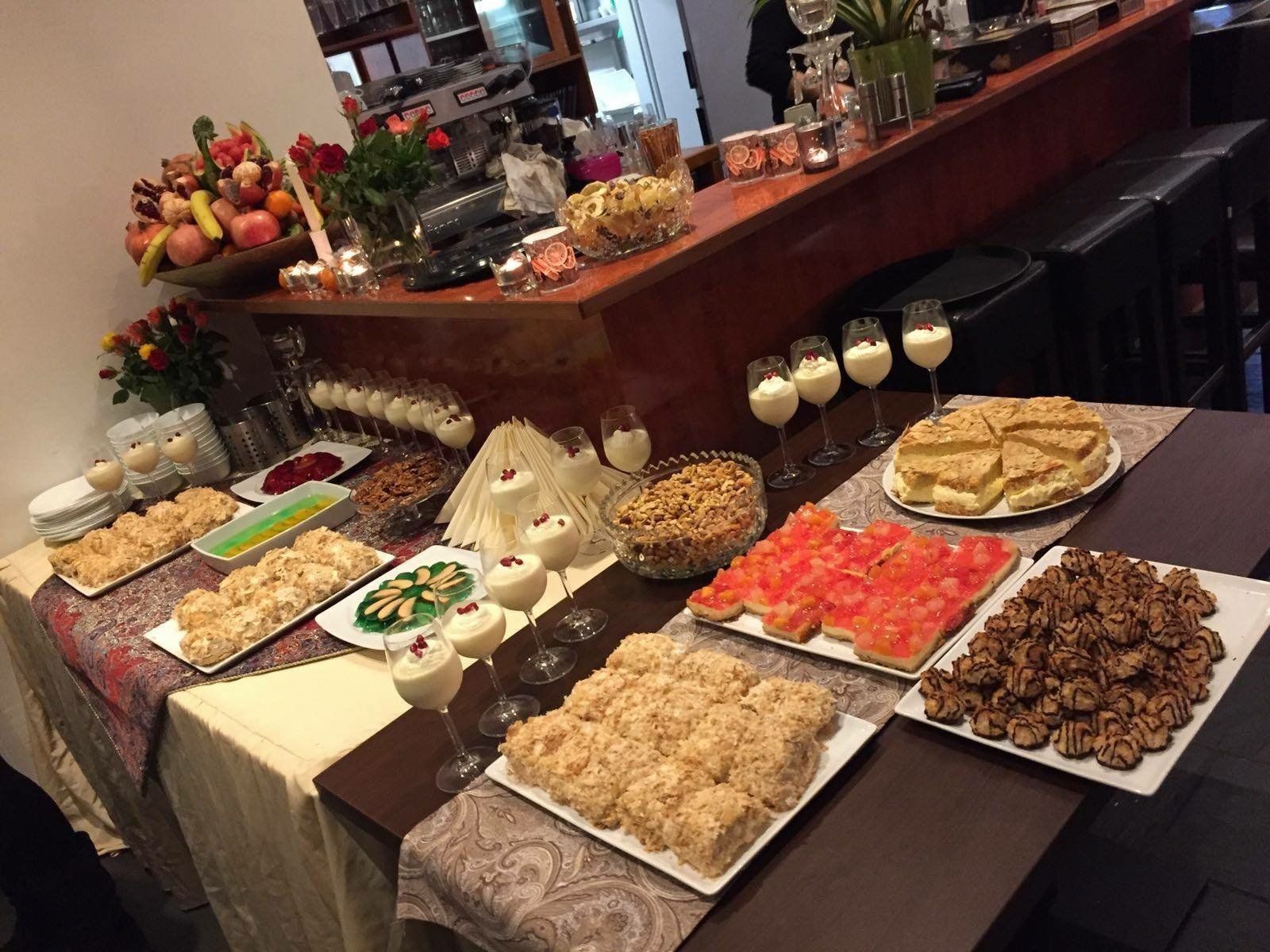 Kleiens Dessert-Buffet - Persia Catering & Partyservice Erlangen