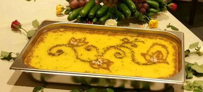 Sholezard, Delikatesse mit Safran und einem Hauch von Rosenwasser - Persia Catering & Partyservice Erlangen