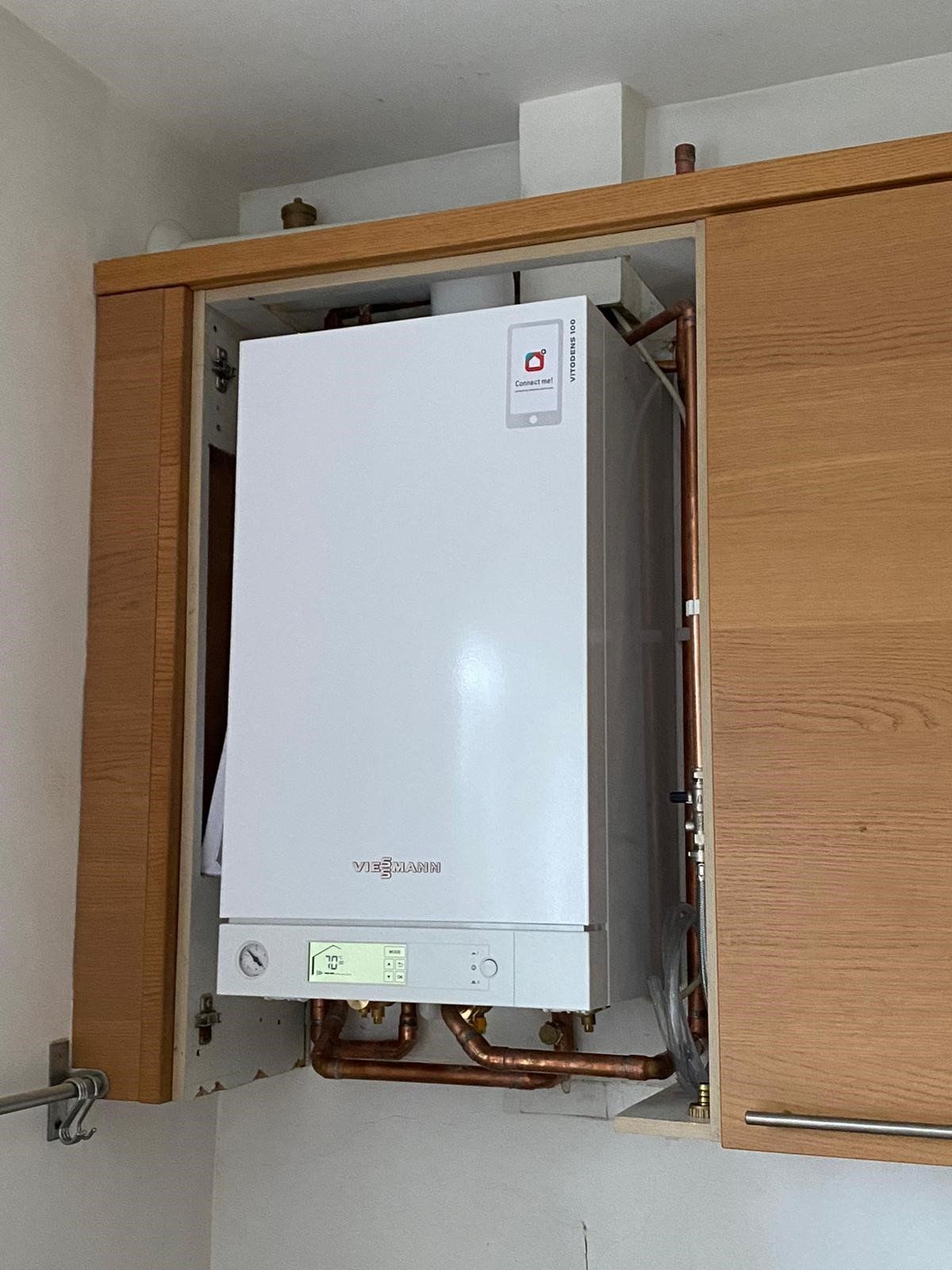 A Viessmann boiler. Vitodens 100.