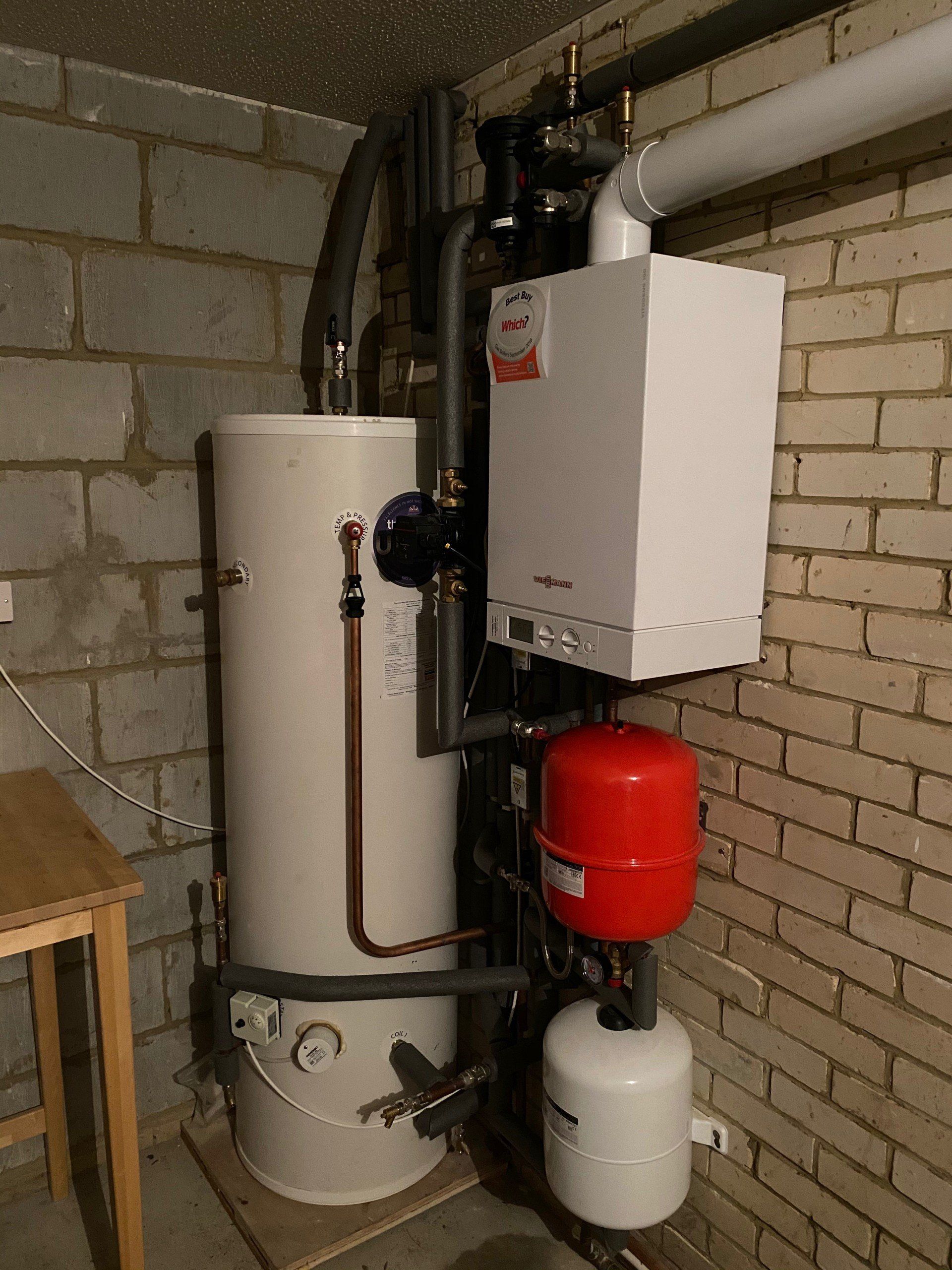 Viessman Boiler with Which Best Buy Sticker