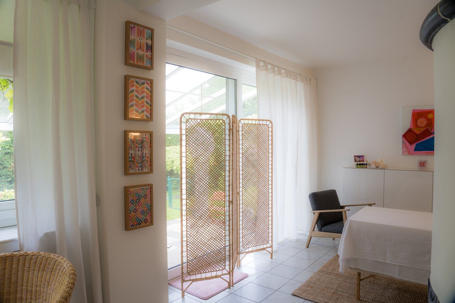 Naturheilpraxis Betine Kaminski, Rheinberg, Außenwall 108, Behandlungsraum