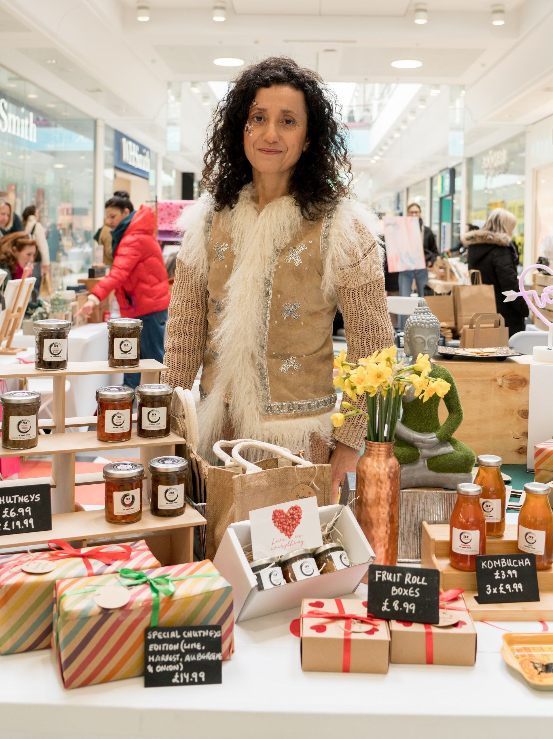 Our Lady of Greens Our Lady of Greens selling Zen food products