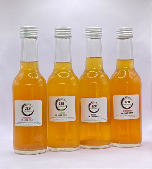 OUR LADY OF GREENS' ZEN KOMBUCHAS OUR LADY OF GREENS' ZEN KOMBUCHAS