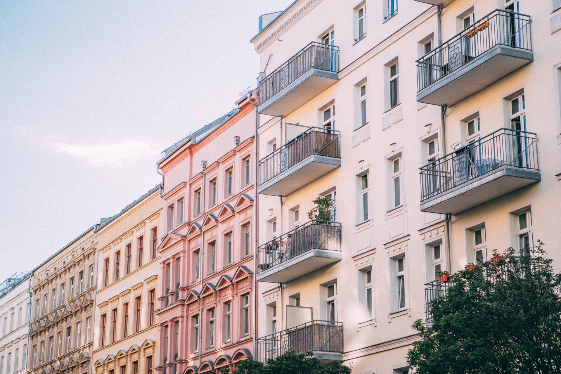 Hausfassade in Berlin Prenzlauer Berg