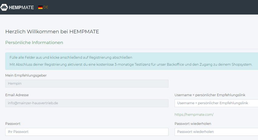 Partner bei Hempmate AG werden,gestalte deine Zukunft Vertriebspartner bei Hempmate AG werden,gestalte deine Zukunft