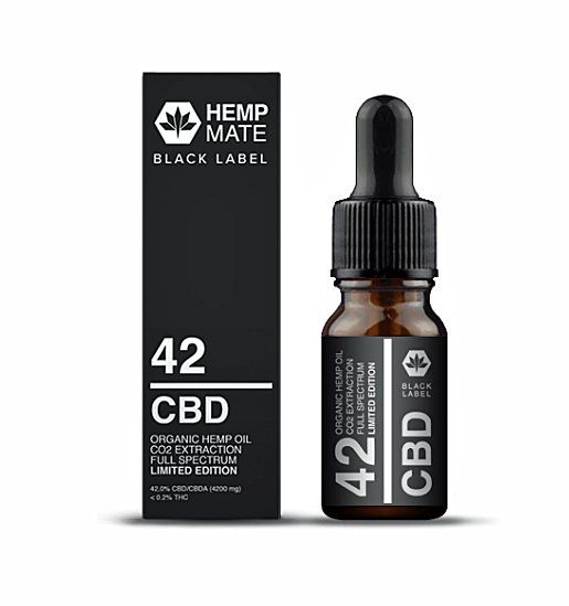 HempMate Black Label 42% CBD-Öl  Limited Edition