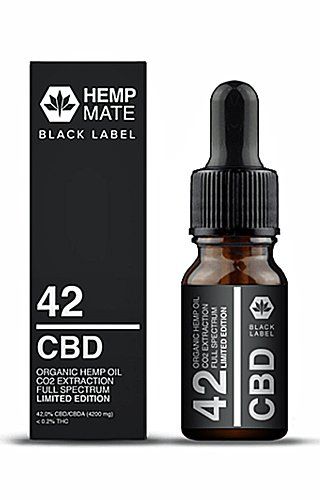 HempMate Black Label 42% CBD-Öl - Limited Edition