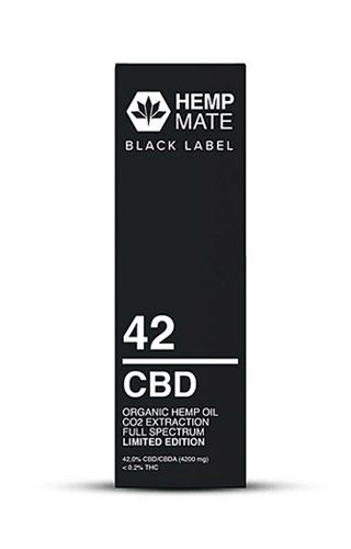 HempMate Black Label 42% CBD-Öl - Limited Edition