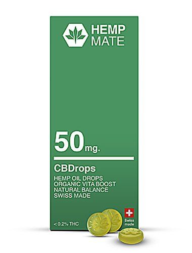 CBD-CBDrops 50mg von HempMate