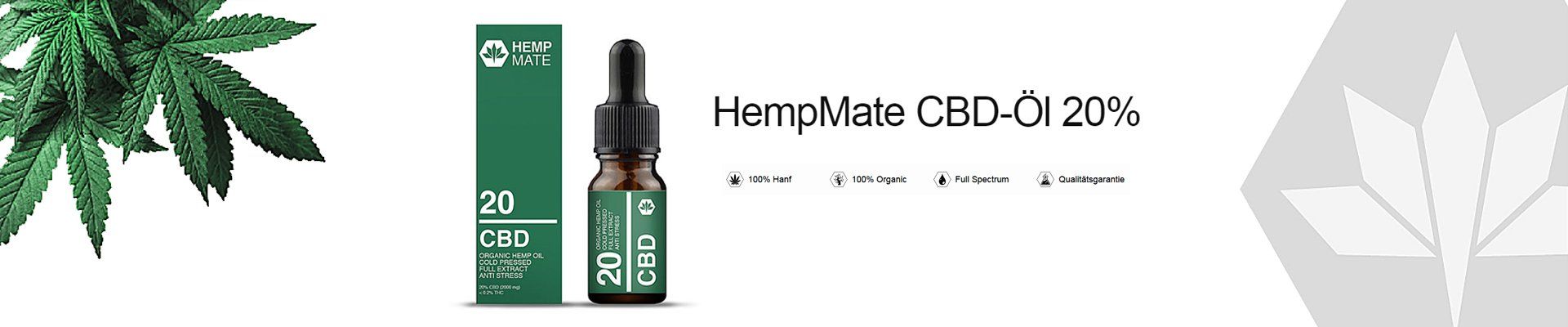 HempMate CBD-Öl 20%