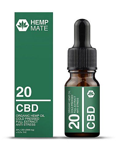 HempMate CBD-Öl 20% zu 100% Hanf, organisch, Full Spektrum CBD-Öl 20% zu 100% Hanf, organisch, Full Spektrum