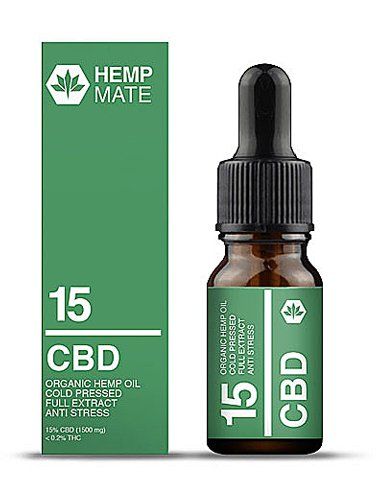 HempMate CBD-Öl 15% zu 100% Hanf, organisch, Full Spektrum CBD-Öl 15% zu 100% Hanf, organisch, Full Spektrum