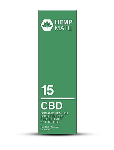 HempMate CBD-Öl 15% Box