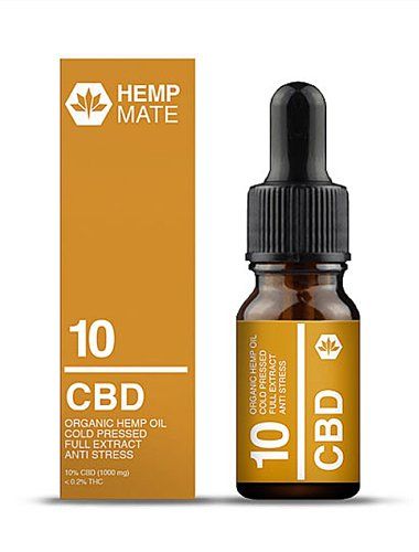 HempMate CBD-Öl 10% zu 100% Hanf, organisch, Full Spektrum CBD-Öl 10% zu 100% Hanf, organisch, Full Spektrum