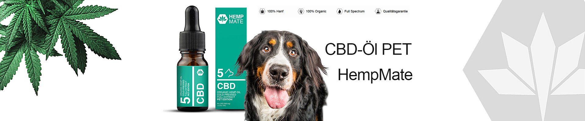 CBD-Öl für Tiere,Hanfprodukte und CBD Öl nur von HempMate,www.hamf-heilt.at