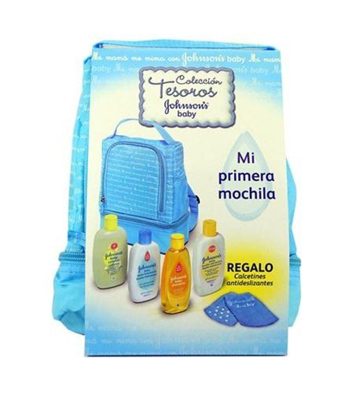 JOHNSONS BABY MOCHILA AZUL