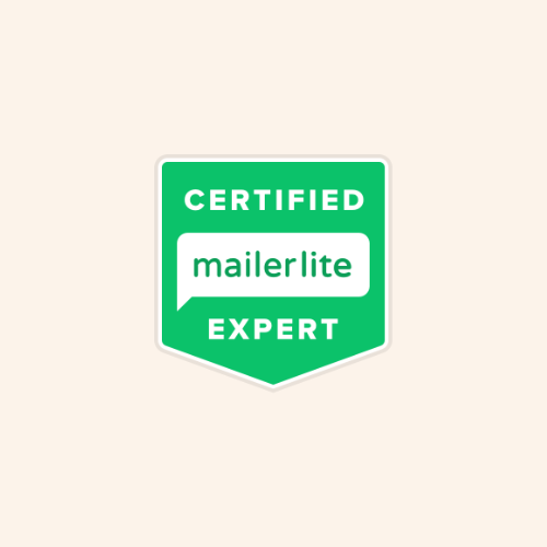 Certified Mailerlite Expert