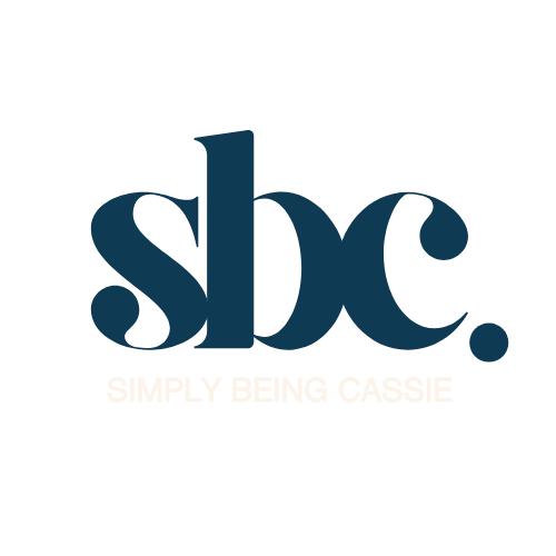 Simply Being Cassie (Submark Logo)