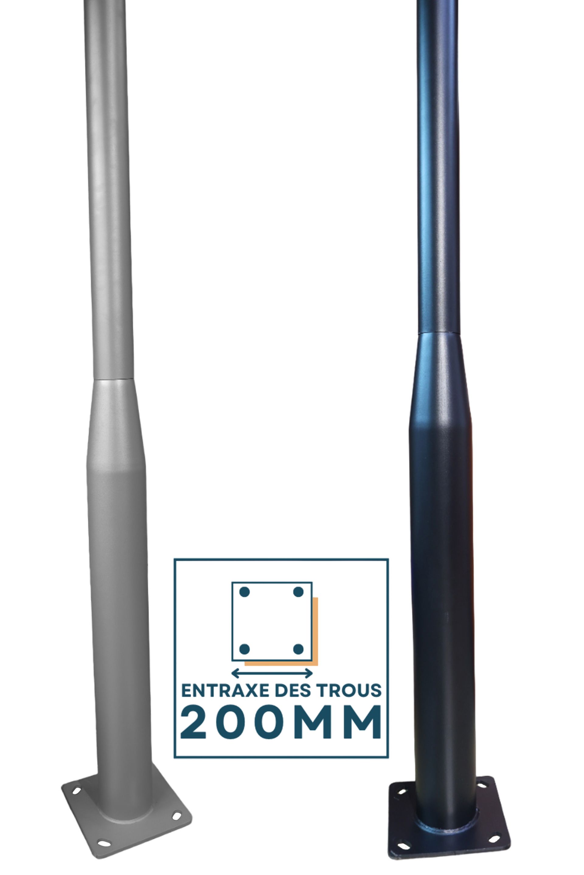 Mât/Poteau pour lampe de rue - Série STANDARD V3 EVO Mât/Poteau pour lampe de rue - Série STANDARD V3 EVO