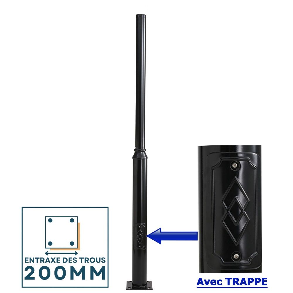 Mât/Poteau pour lampe de rue - Série STANDARD V2 EVO Mât/Poteau pour lampe de rue - Série STANDARD V2 EVO