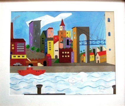 Acryl auf Papier 2006 48cm x 38cm