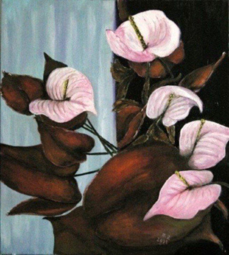 Öl auf Leinen 2011 45cm x 50cm