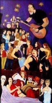 Acryl auf Leinen, 80cm x 40cm, 2015