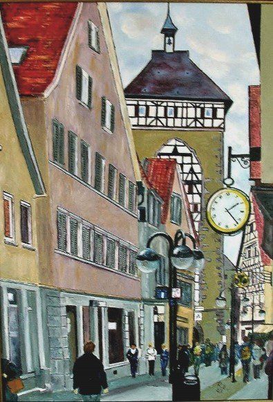Öl auf Leinen 2003 50cm x 70cm