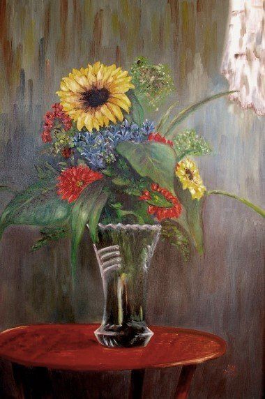 Öl auf Leinen 2000 60cm x 90cm