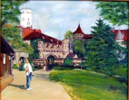 Öl auf Karton, 30cm x 25cm, 2017