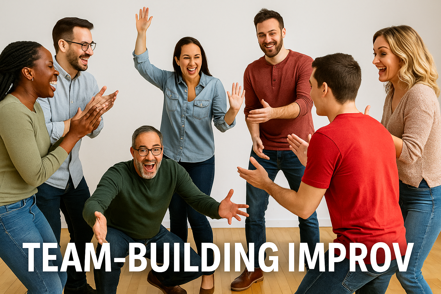 Improv Team Building for your next Holiday Party