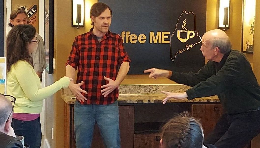 Improv class student