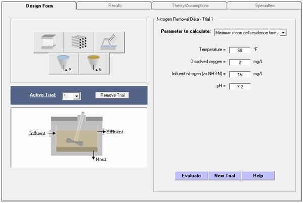Advanced treatment units sample image Visual Water Designer software
