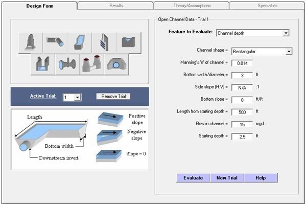 Pump analysis and hydraulics sample image Visual Water Designer software