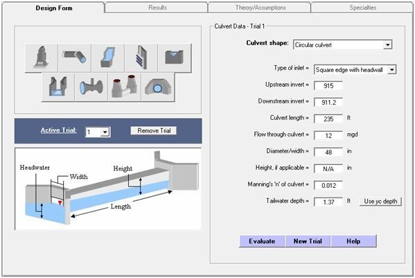 Pump analysis and hydraulics sample image Visual Water Designer software