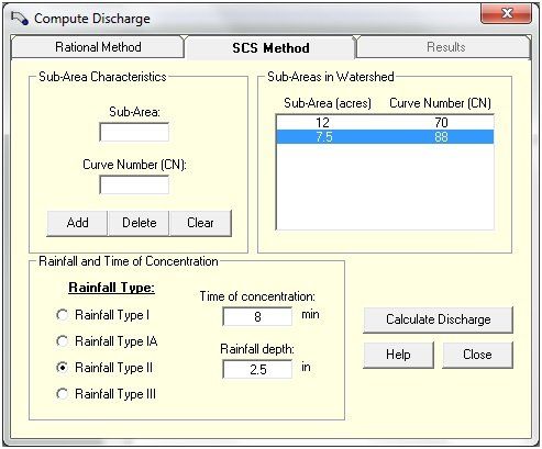 Tools and utilities sample image Visual Water Designer software