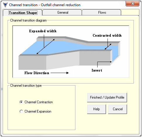 Hydraulic elements sample image Visual Hydraulics software