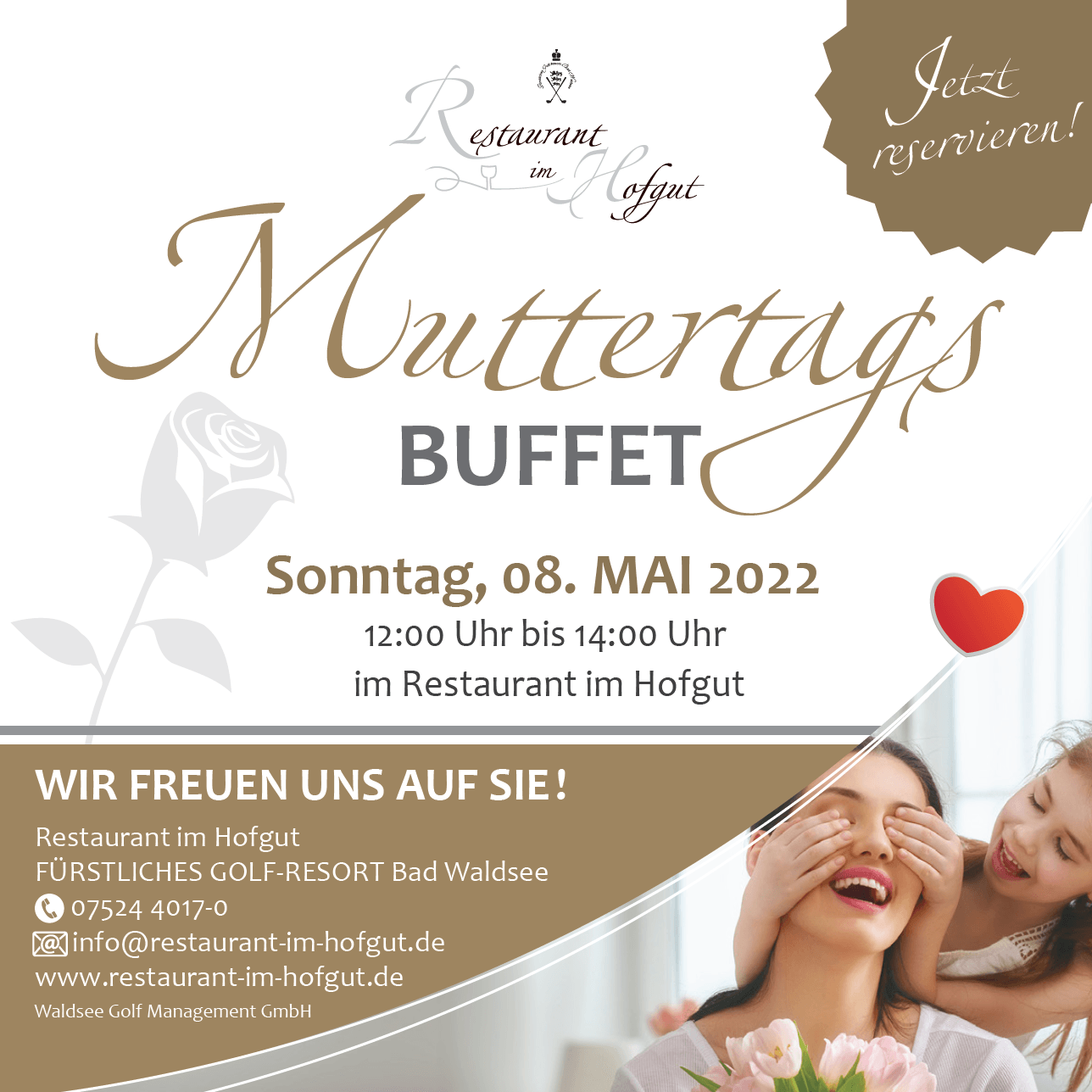 Ostern feiern, Osterbuffet, Karfreitag Fischmenü, Fuerstliches Golf-Resort Bad Waldsee