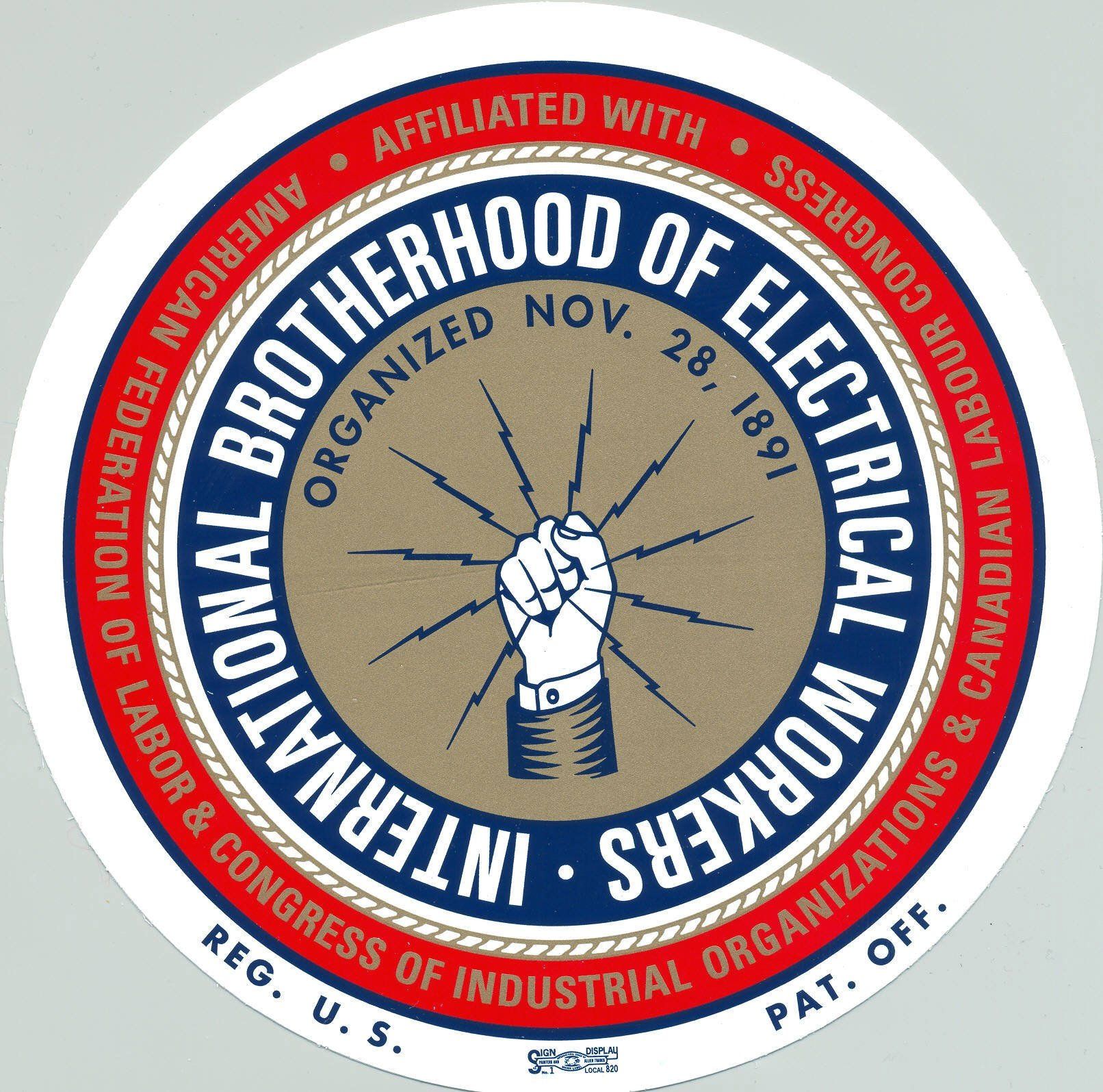 International Brotherhood of Electrical Workers Seal