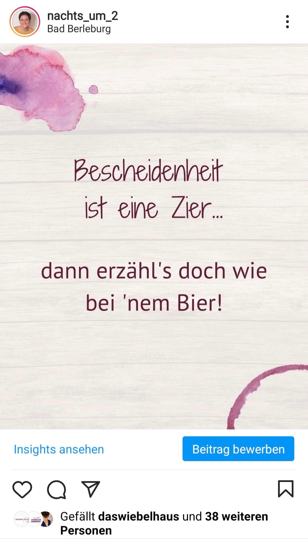 Instagram-Ideen Zitat