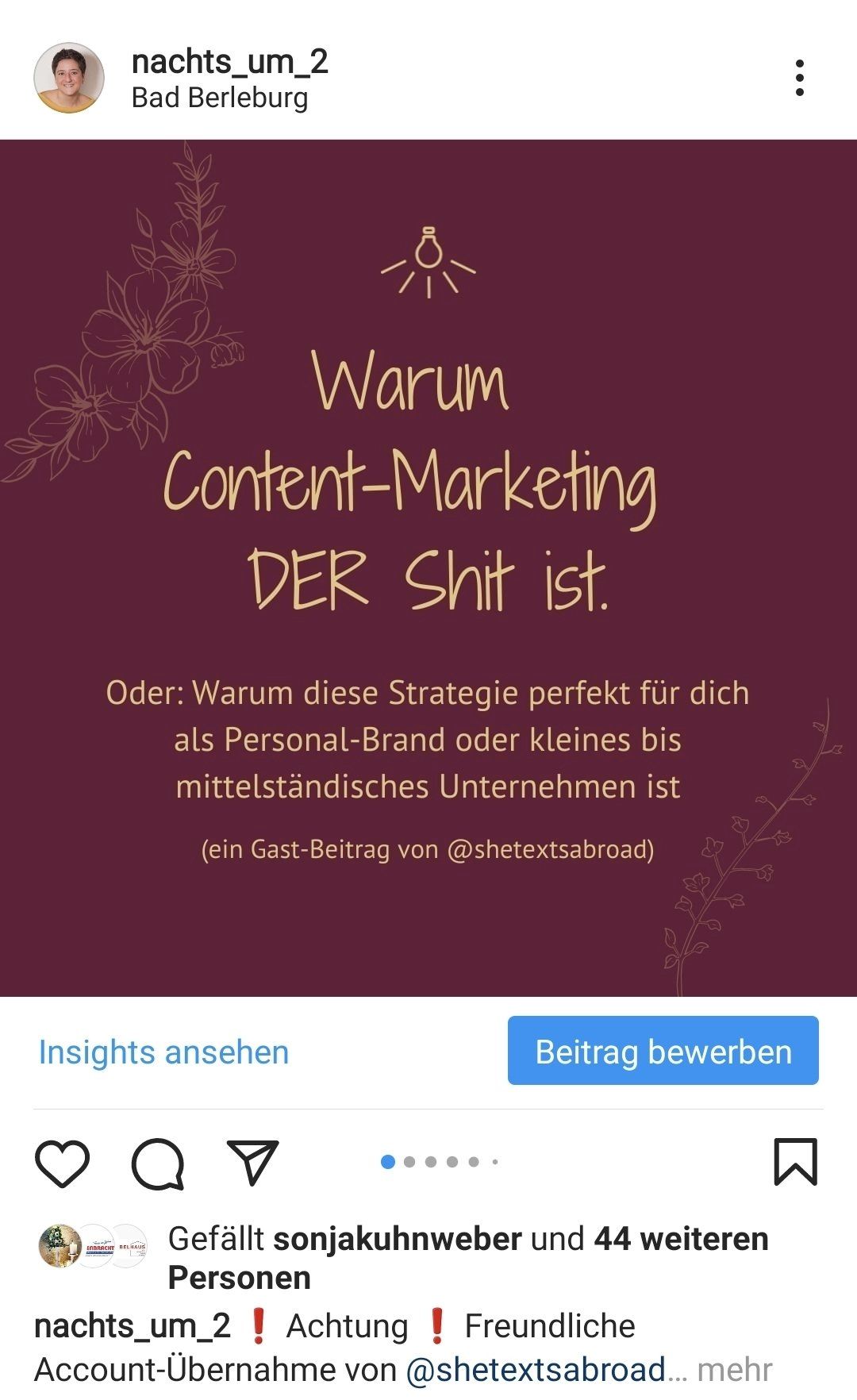 Gastbeitrag von Sandra von