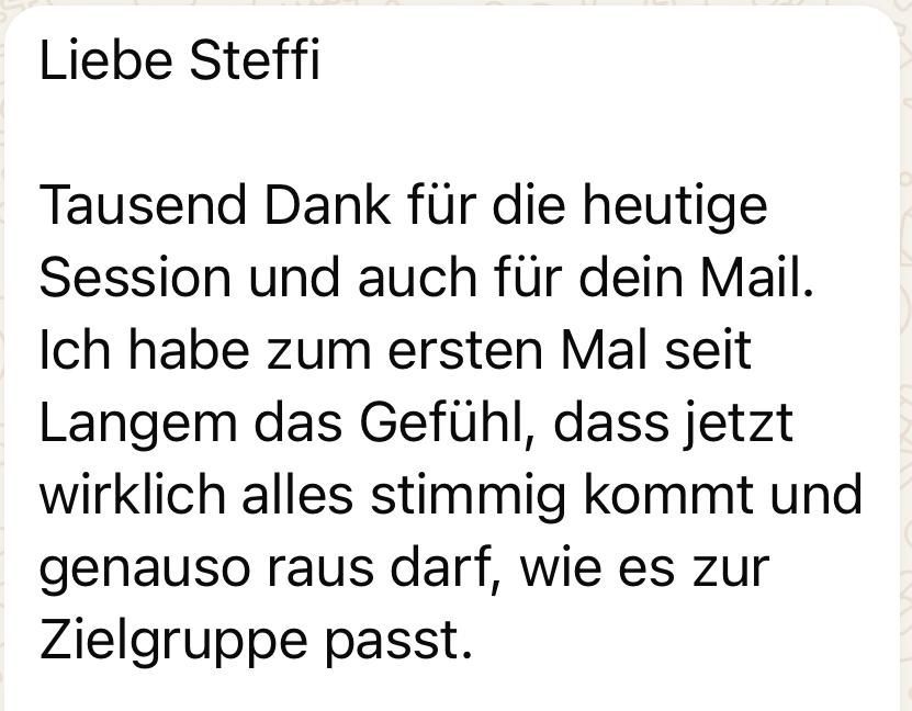 Online-Marketing-Check Kundinnen-Feedback: