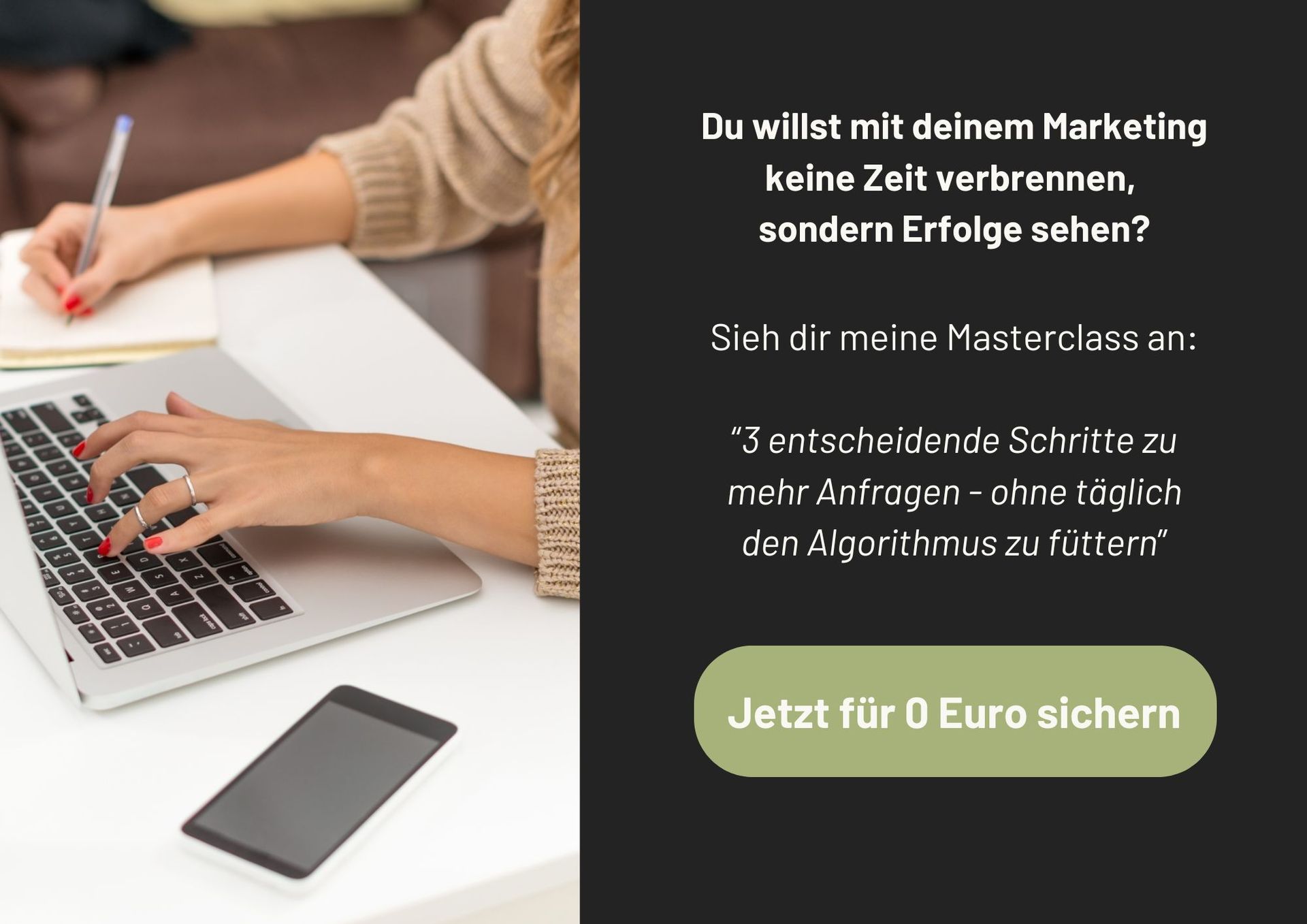 Masterclass für 0 Euro: